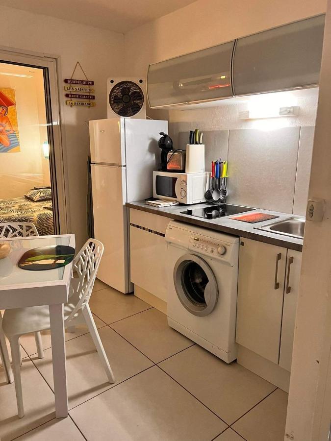 Apartmán Studio Le Frangipanier Saint-Francois  Exteriér fotografie